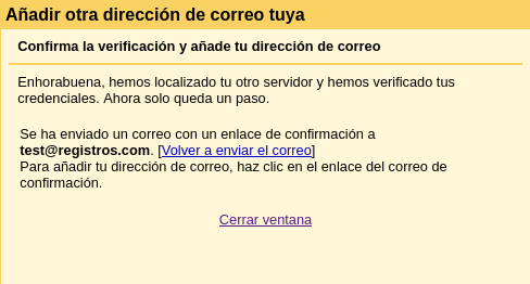 Gmail - Enviar como Direccion añadida